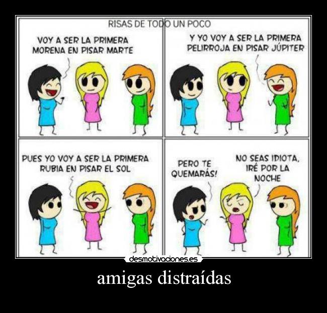 carteles amigas desmotivaciones