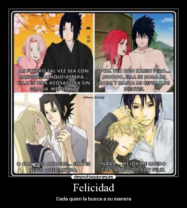 Felicidad - Cada quien la busca a su manera