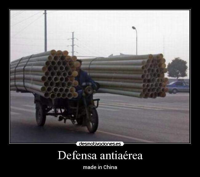 Defensa antiaérea - made in China