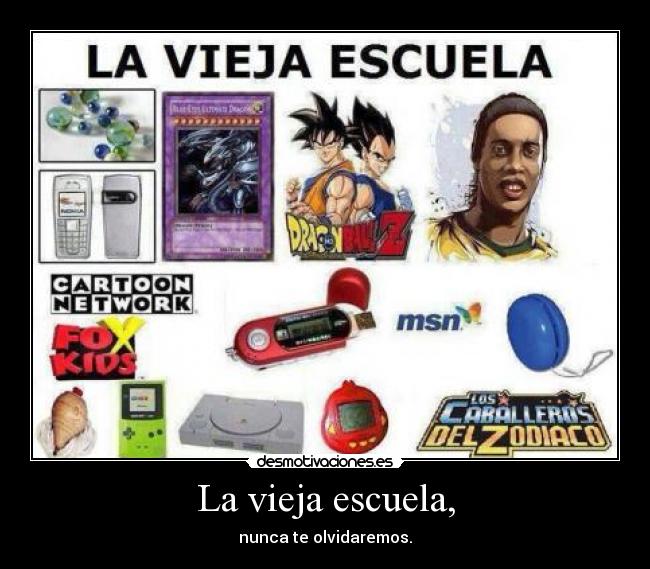 La vieja escuela, Desmotivaciones