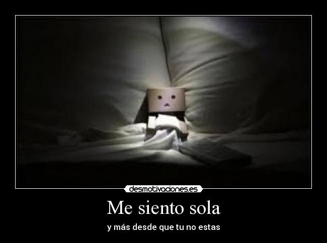 Me siento sola - 