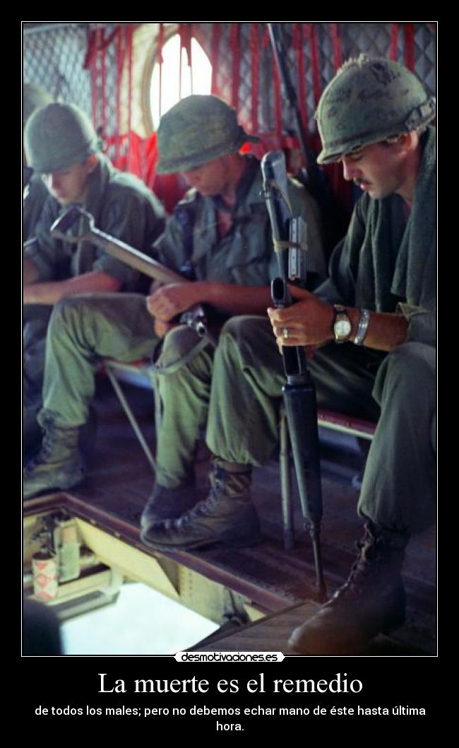 La muerte es el remedio - 