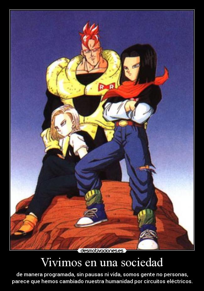 Vivimos en una sociedad -