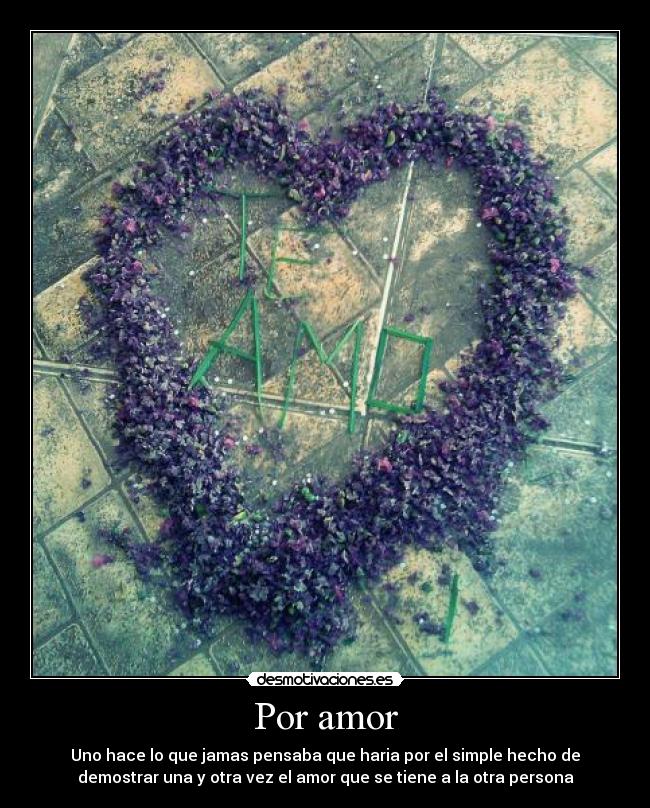 Por amor - 