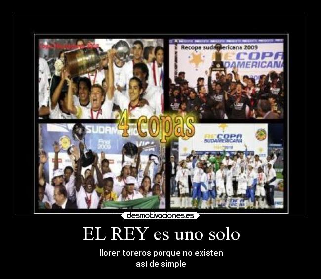 EL REY es uno solo -