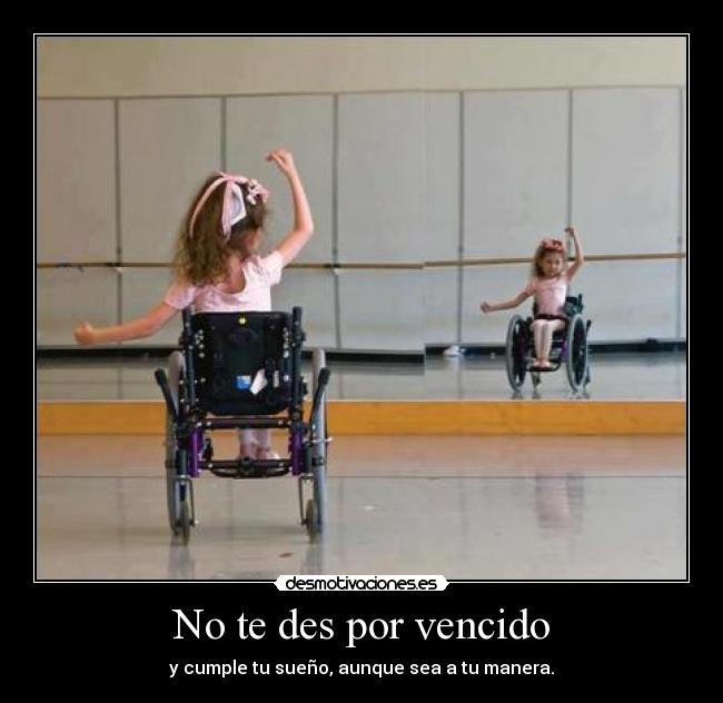 No te des por vencido -