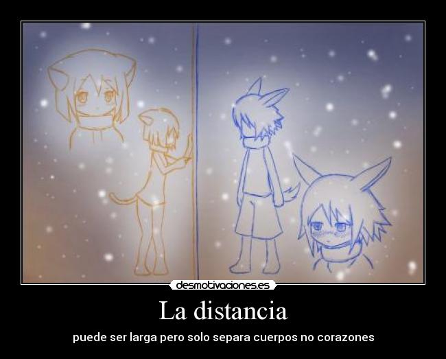 La distancia -