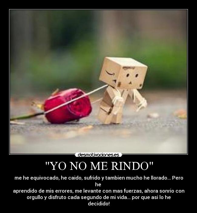 YO NO ME RINDO -