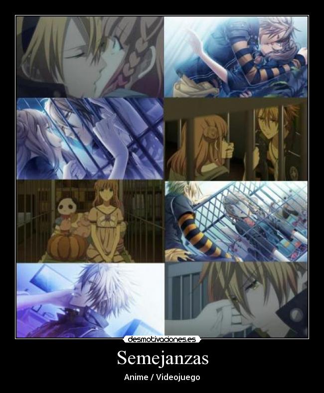 Semejanzas - Anime / Videojuego