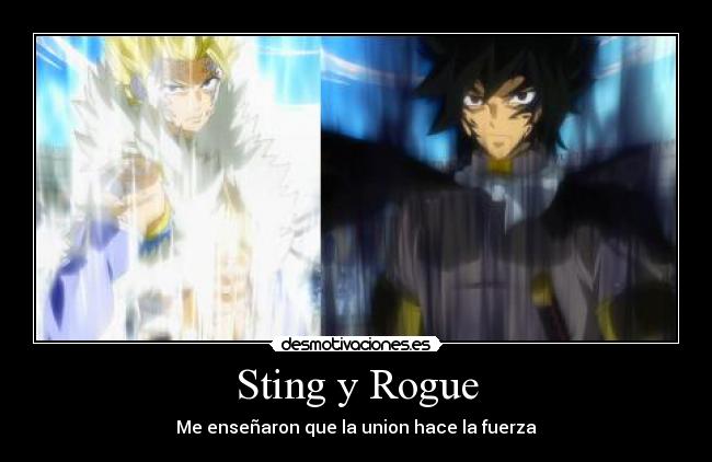 Sting y Rogue - Me enseñaron que la union hace la fuerza