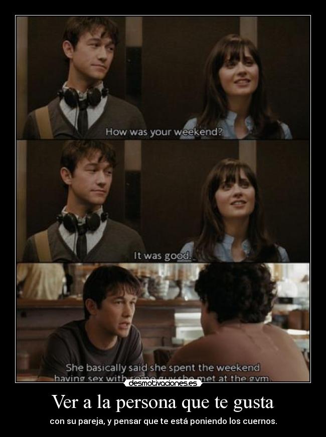 Ver a la persona que te gusta - 