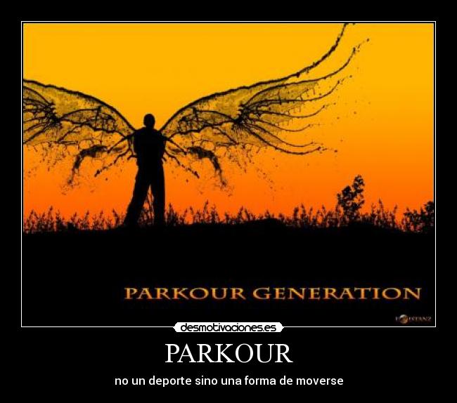 carteles parkour desmotivaciones