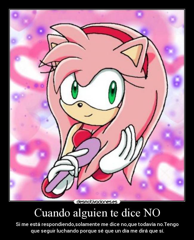 carteles amy rose desmotivaciones