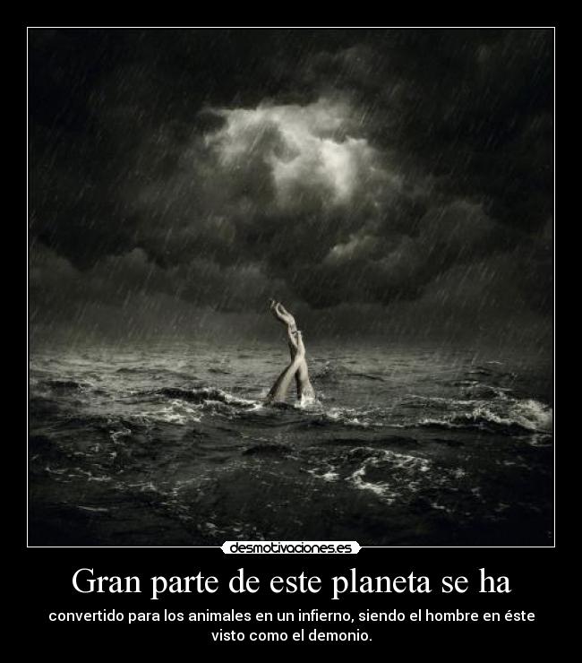 Gran parte de este planeta se ha -