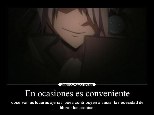 En ocasiones es conveniente -