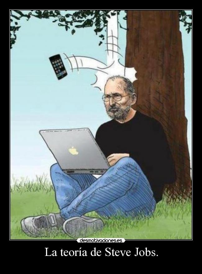 carteles apple stevejobs iphone5 desmotivaciones