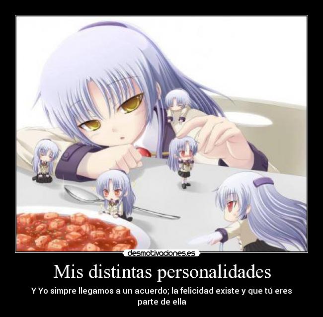 Mis distintas personalidades - 