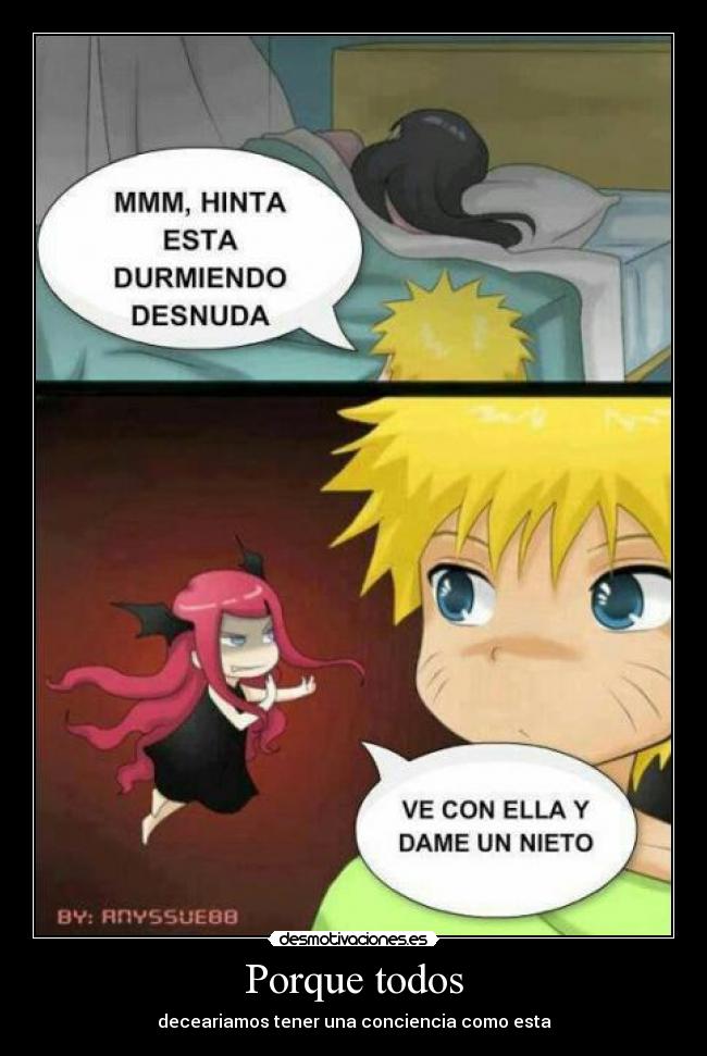 Porque todos - deceariamos tener una conciencia como esta