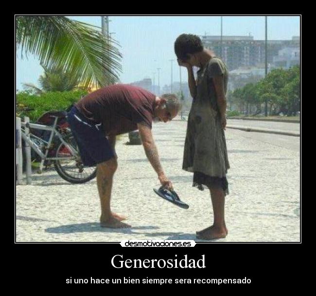 Generosidad -