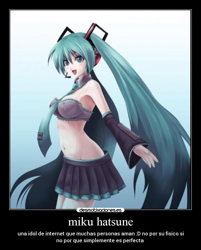 carteles miku vocaloid desmotivaciones