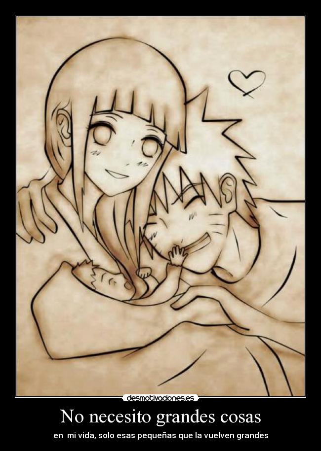 No necesito grandes cosas - 