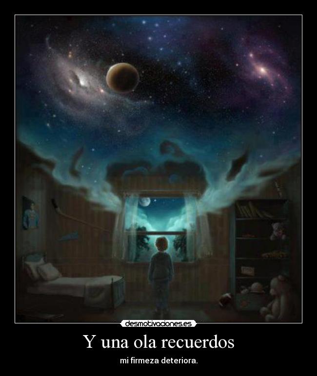 Y una ola recuerdos -