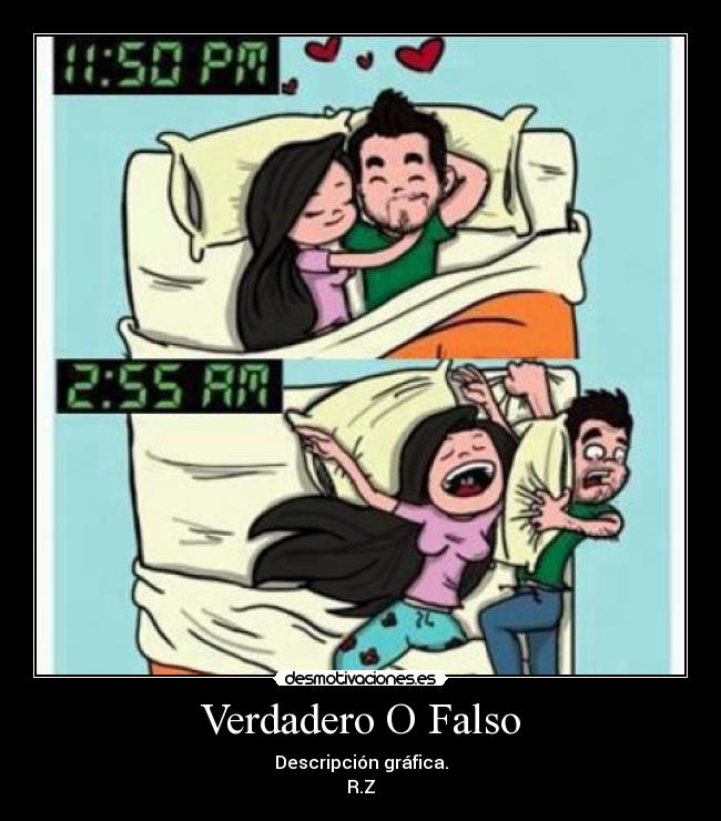 Verdadero O Falso - Descripción gráfica.
R.Z