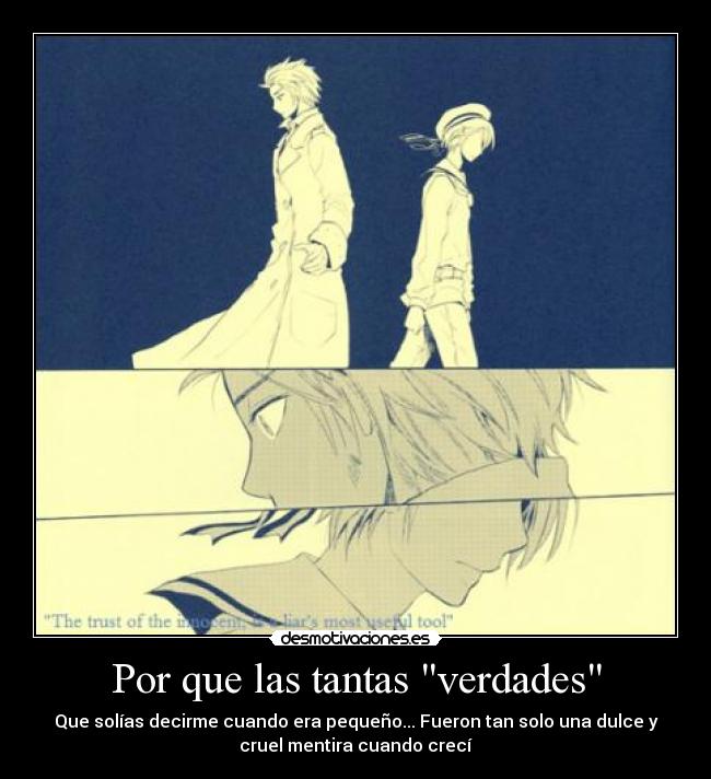 Por que las tantas verdades -