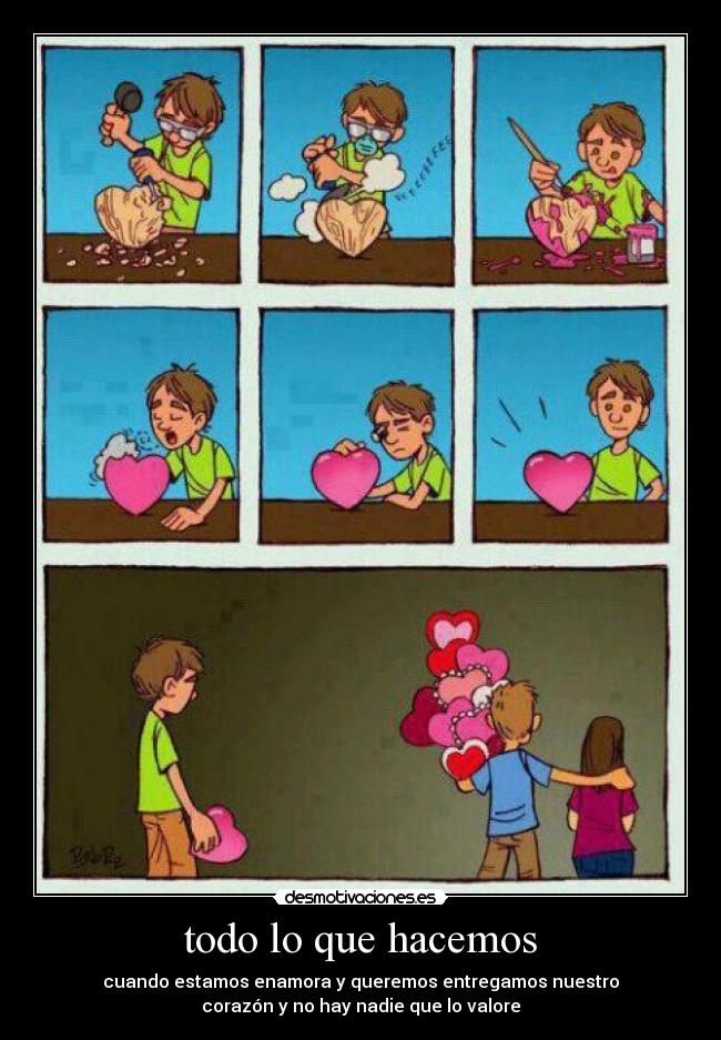 todo lo que hacemos -