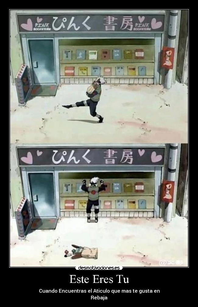 Este Eres Tu - Cuando Encuentras el Aticulo que mas te gusta en
Rebaja