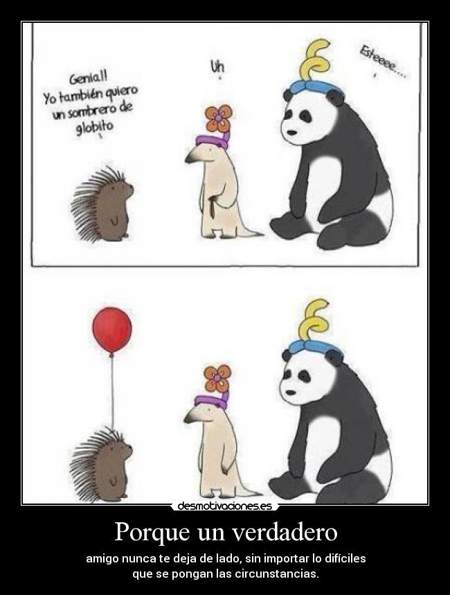 Porque un verdadero - 