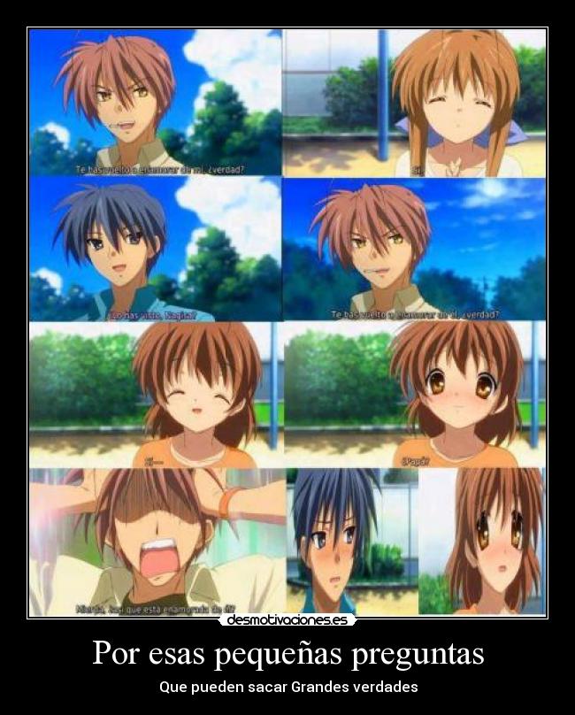 Por esas pequeñas preguntas - 