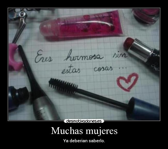 Muchas mujeres -