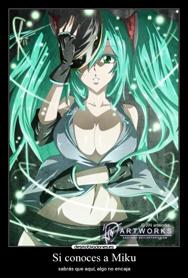 Si conoces a Miku -