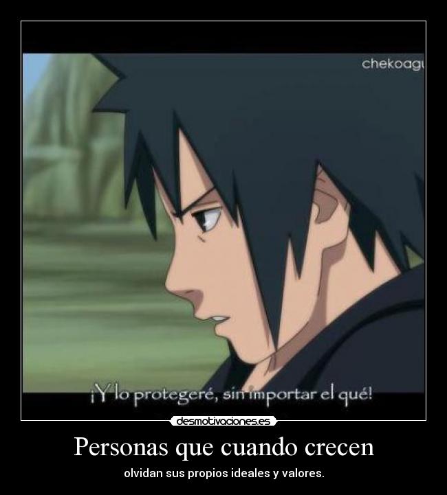 Personas que cuando crecen -