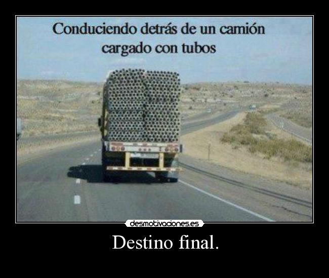 Destino final. - 