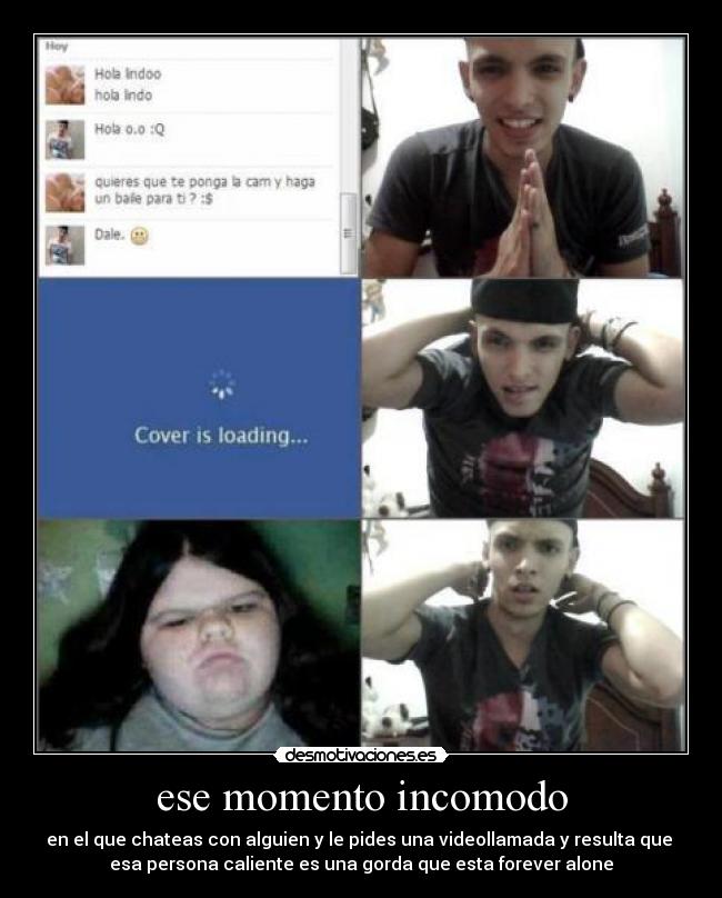 ese momento incomodo -