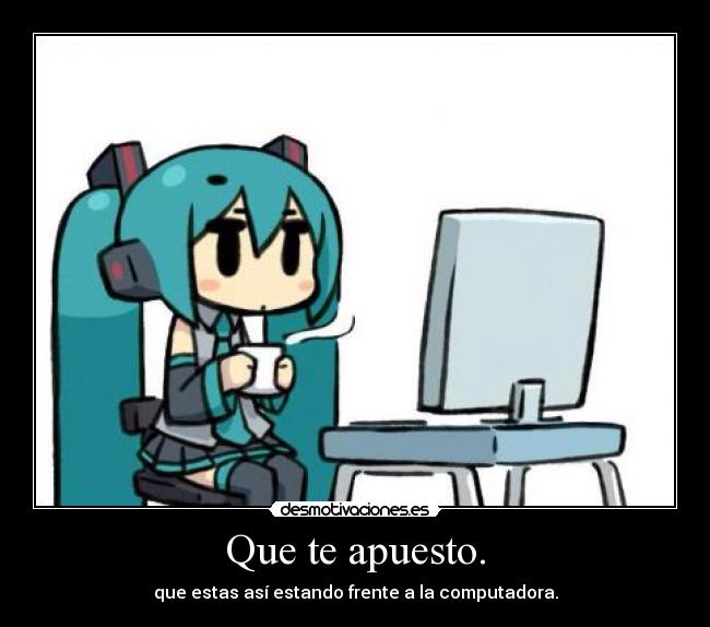 carteles miku desmotivaciones