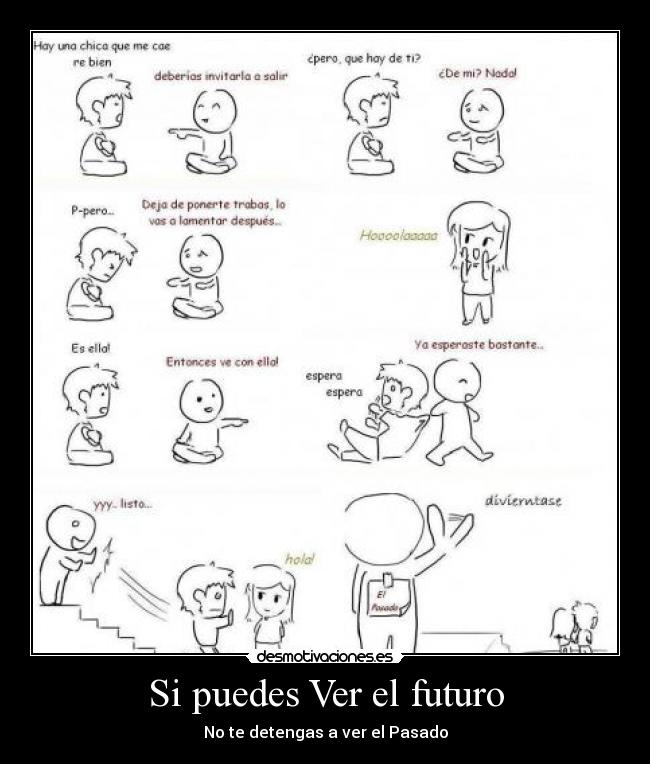 Si puedes Ver el futuro - No te detengas a ver el Pasado