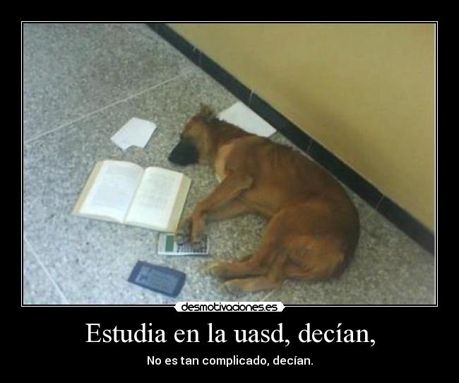 carteles estudiante desmotivaciones