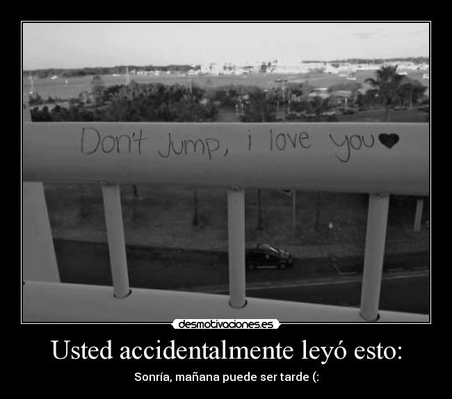 Usted accidentalmente leyó esto: -