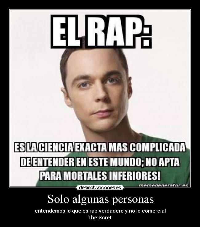 Solo algunas personas - 