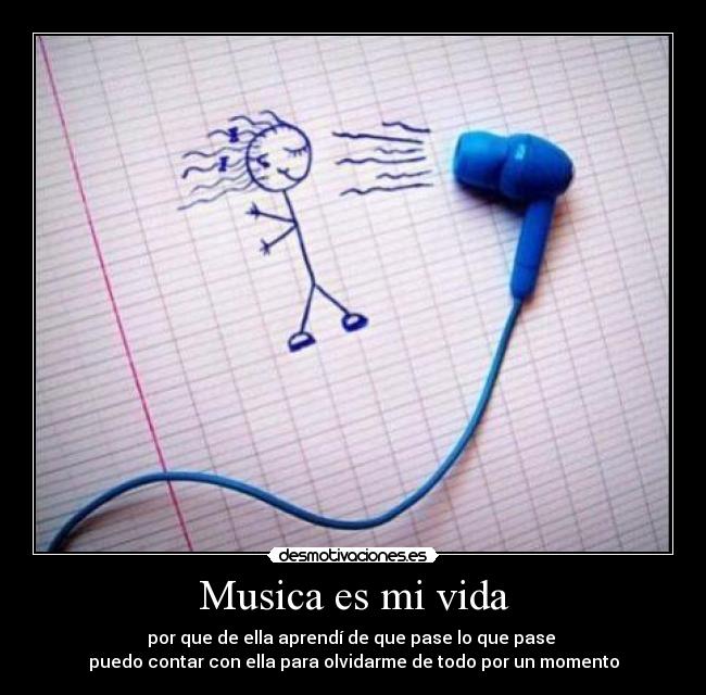carteles musica vida motivo desmotivaciones