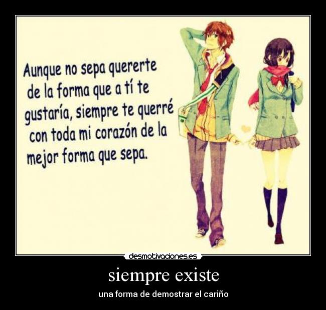 siempre existe -