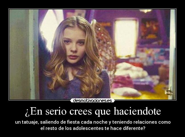 carteles diferente tatuaje fiesta ironia sombrastenebrosas desmotivaciones