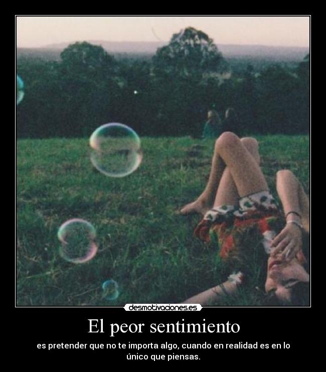 El peor sentimiento - 