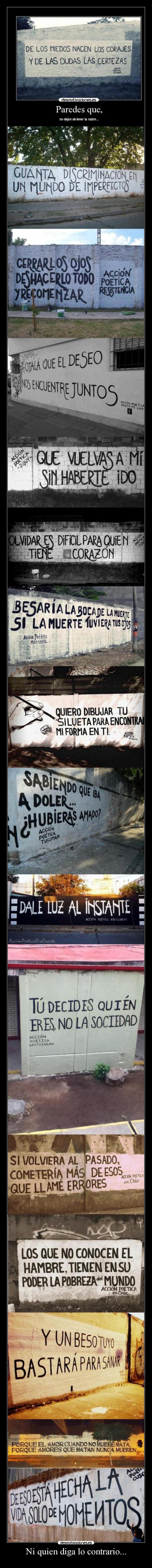 carteles accion poetica movimiento que todos los dias intriga mas mas desmotivaciones