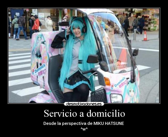 Servicio a domicilio -