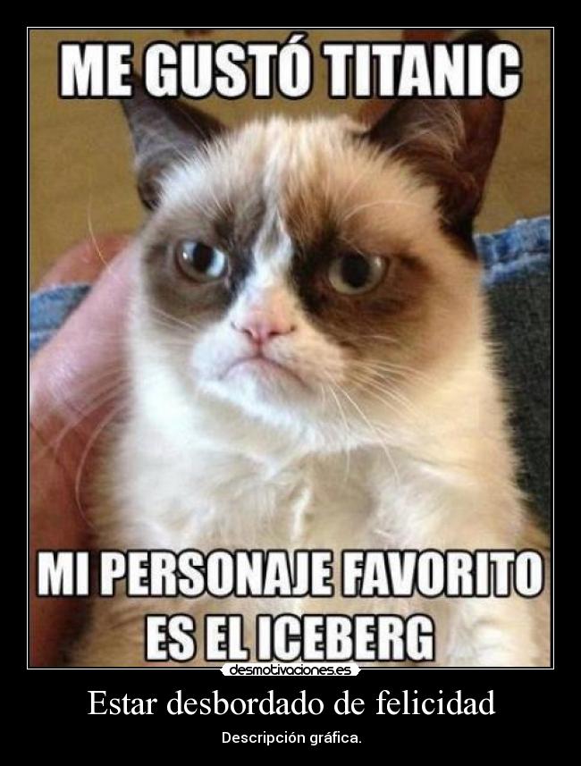 carteles felicidad gatosenojado esta mas feliz que verga javprox111 desmotivaciones