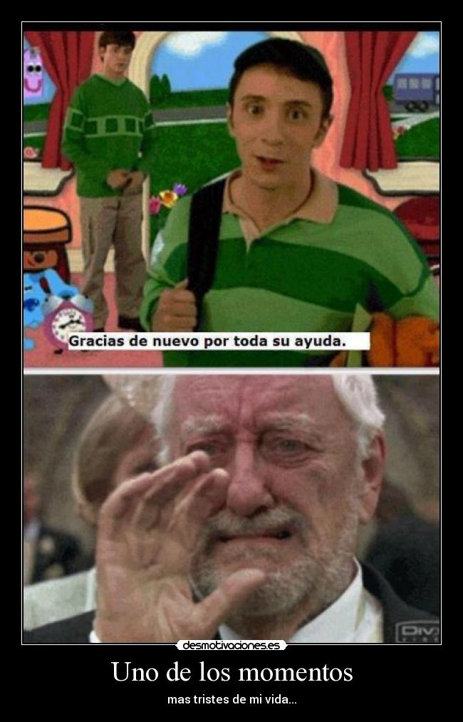 Uno de los momentos -